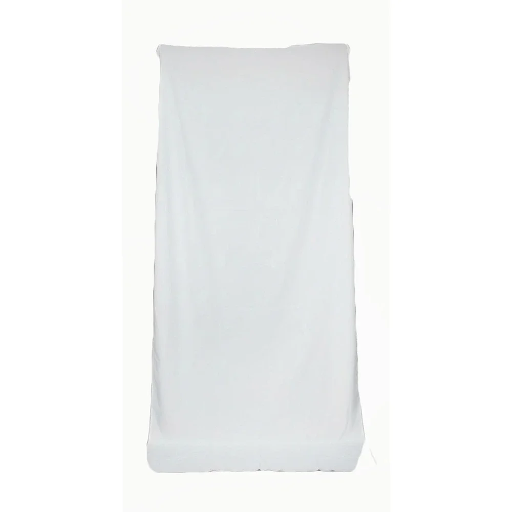 Elastic White Soft Backdrop Curtain 100 x 46 in